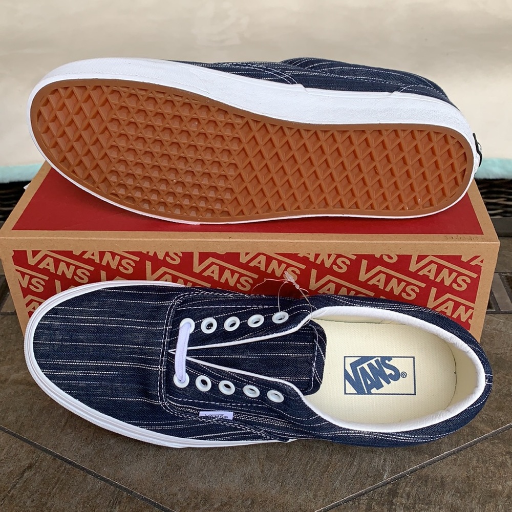 VANS ERA SUITING Dress Blues/Stripes Men’s - Picture 7 of 15